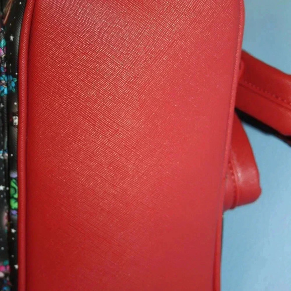 Loungefly Marvel Avengers Mini Backpack Floral Tattoo Print NWT - Picture 5 of 16